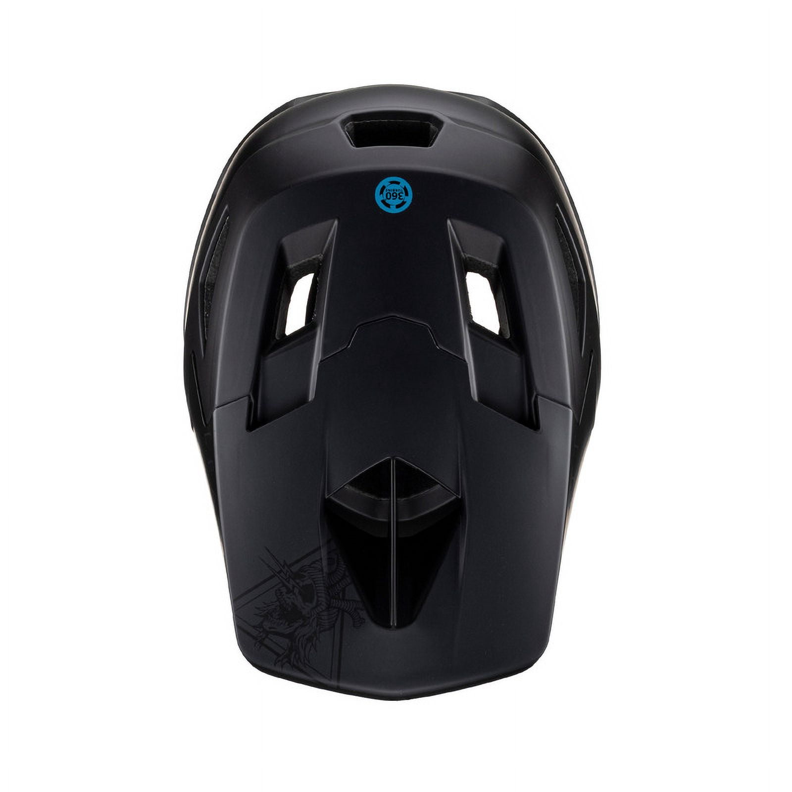Leatt MTB Gravity 4.0 Men Full Face Helmet, Stealth, S, 55-56cm