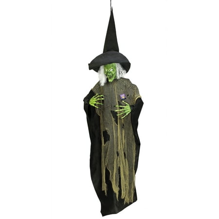 Halloween 7 foot Hanging Scary Evil Wicked Witch Prop Decoration
