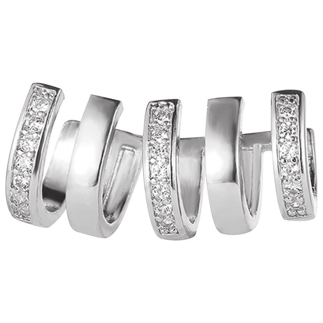 Fiudx Pendientes de Garra, Elegante Joyería de Aleación, Accesorio Moderno de 2 Cm, Diseño Llamativo, Perfectos para Fiestas, Uso Diario y Ocasiones Especiales, Una Declaración de Moda Femenina, Empa