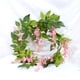 thumbnail image 3 of Guirnalda de flores artificiales Simulación Guirnalda floral Puerta Ventana Colgante de pared Vid de flor de plástico falso, Blanco Inevent HA8004-01B, 3 of 3