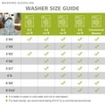 thumbnail image 4 of METSAVAIM 2x6 Runner Rug - Ultra Soft Aqua Multi Hallway Runner Rug for Entryway, Kitchen & Bedroom | Non-Slip Machine Washable Runner Rug, Stain-Resistant & Durable for High-Traffic Areas, 4 of 7