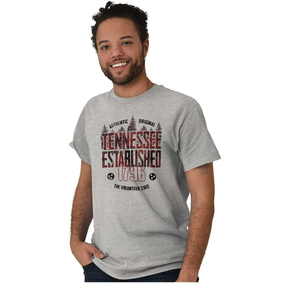 Tennessee Rugged Outdoors Adventure Men's Graphic T Shirt Tees Brisco Brands S
