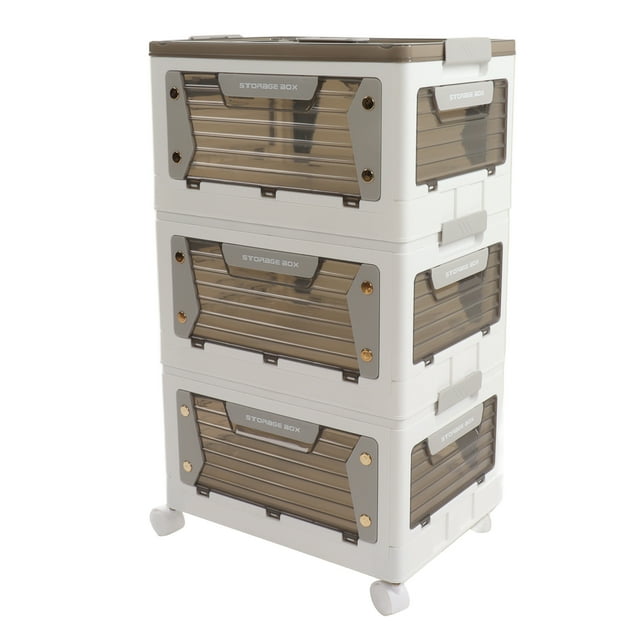 Boîte de Rangement Pliable, Empilable, Conteneur Pliable, Expérience Inégalée