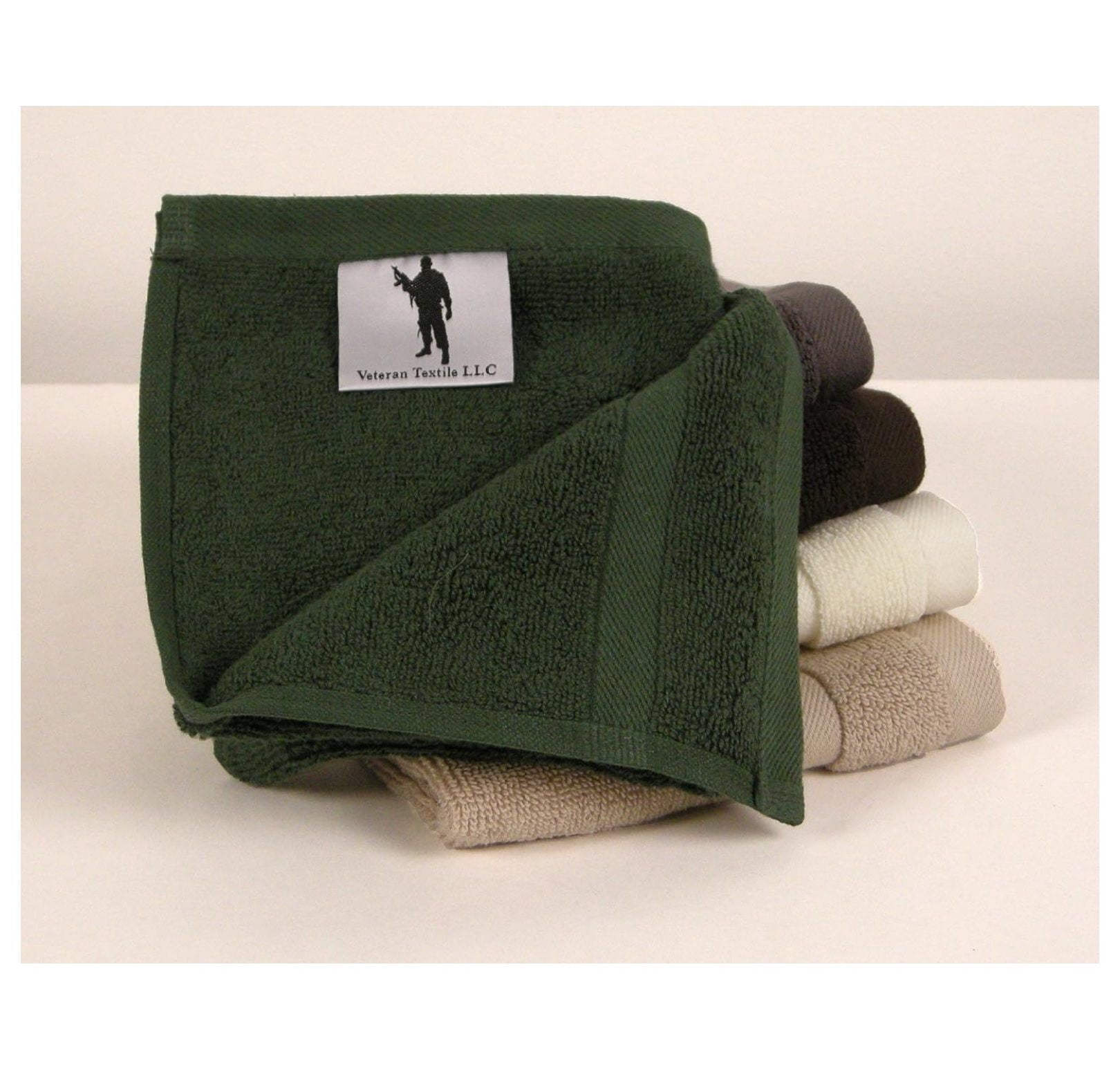 Luxury Hotel & Spa, Turkish Cotton Dark Green Towels Bathroom Sets | 6 Pieces Dark Green Bath Towels Soft and Absorbent Green Towel Set for Your Bathroom