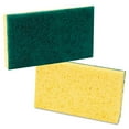 thumbnail image 3 of Boardwalk BWK174 3.6 x 6.1 in. Medium Duty Scrubbing Sponge, Yellow & Green - 20 per Case, 3 of 3