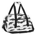 thumbnail image 2 of Herdesigns Halloween Sports Duffle Bag for Women & Men, Spooky Bat Gym Bag Dance Bag Overnight Bag Carry On Weekender Travel Bag, 2 of 7