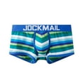 thumbnail image 1 of TIHLMK Men's Fashion Underpants Rainbow Striped Personality Boxer Boxer Shorts, 1 of 3