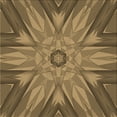 thumbnail image 1 of Ahgly Company Indoor Square Patterned Red Dirt Brown Area Rugs, 8' Square, 1 of 6