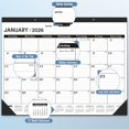 thumbnail image 4 of Calendario de escritorio Wabhas 2026-2027 grande 56 x 43 cm PVC, 4 of 7