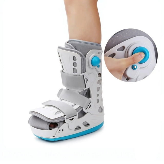 Short Air Cam Walker Fracture Boot Medical Inflatable Walking Boot for Sprained Ankle Broken Foot Achilles Tendon Injury