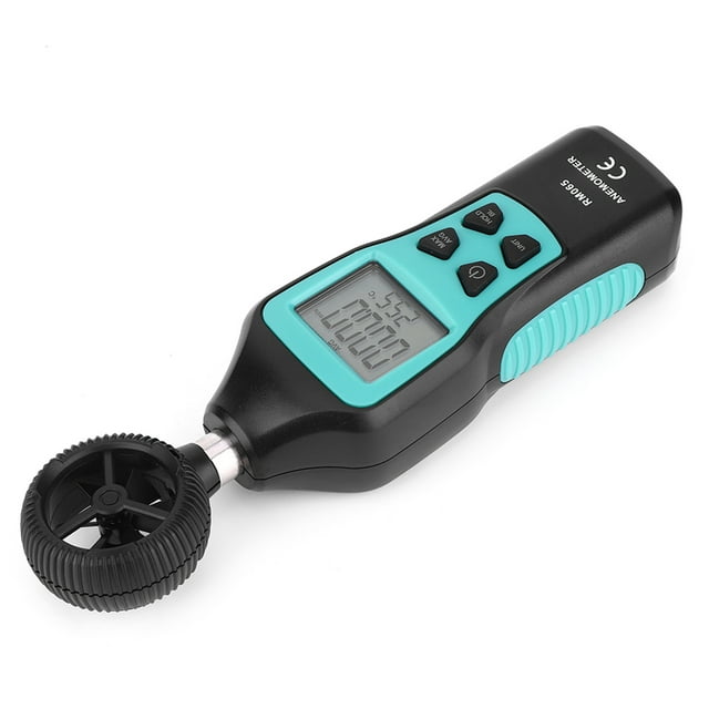 Compteur de Vitesse du Vent Anémomètre Numérique Jauge de Vitesse du Vent Outil de Mesure du Vent FY856 Anémomètre Numérique Portatif Outils de Mesure du Vent