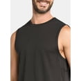thumbnail image 4 of Athletic Works Men's and Big Men's Mixed Media Tank Top, Sizes XS-5XL, 4 of 5