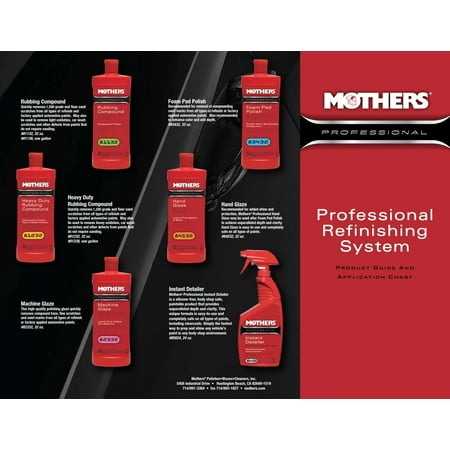 Heavy Duty Rubbing Compound - Mountain 81232 Professional Heavy Duty Rubbing Compound, 32 Oz Bottle