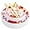Red, variant on 125 Pieces Thanksgiving Plates Dinnerware - Gold Plastic Silverware and Thanksgiving Plates Pumpkins Include 25Dinner Plates 25Salad Plates 25Forks 25Knives 25Spoons
