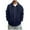 Mens Jackets & Coats Dark Blue, variant on Mens Fleece Lined Jackets with Pockets Zip-Up Hoodies & Sweatshirts Casual Long Sleeve Solid Color Thermal Warm Athletic Workout Outerwear Coats