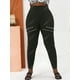 thumbnail image 2 of Leggings Talla Extra Delgados Cremallera Rosegal Leggings de talla grande, 2 of 5