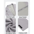 thumbnail image 5 of COOFANDY Men Blazer Casual Business Suit Jacket One Button Stretch Sport Coats for Wedding Prom Dinner Dress, 5 of 6