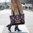 thumbnail image 4 of FORMRS Canvas Laptop Tote Bag for Women with 15.6" Computer Compartments Shoulder Handbag, Geometric Eagle, 4 of 7