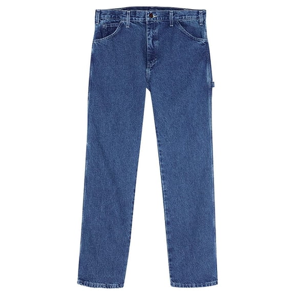 Dickies 1999 Carpenter Jeans - Rinsed Indigo Blue - 34I - 36W