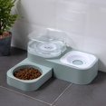thumbnail image 2 of Cat Waterer and Feeder Rotatable Automatic Pet Water Dispenser Dual Pet Bowl, 2 of 10