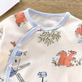 thumbnail image 5 of 18-24 Months Baby Girl Clothes Toddler Girl Outfits Shirt Pants Cute Infant Outfit Set Baby Girl Fall Winter Clothes Girls' Fall/winter Cute Casual Warm Fleece Thick Blue, 5 of 6