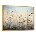 thumbnail image 2 of Designart "Wonderland Of Minimalist Wildflowers I" Meadow Floater Framed Canvas Art Print, 2 of 5