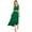 Emerald, variant on Lana Roux Women's Juniors Crop Top w Matching Hi-Lo Maxi Skirt (Black, Small)