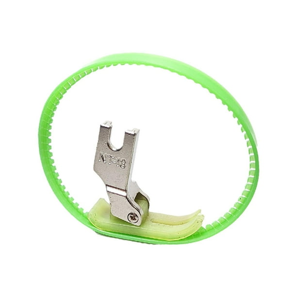 Prensatelas de anillo para máquina de coser, pieza de repuesto de vástago alto, Máquina Herramienta de Coser Industrial profesional para laminados de Anillo único izquierdo