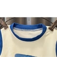 thumbnail image 6 of NAISIBABY Boys Outfit Sets, Sleeveless Graphic Tank Tops and Shorts 2-Piece Summer Casual Clothes Blue 6Months, 6 of 9