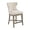 Cream, variant on Gracie Mills Allie Swivel Wingback Counter Stool with Metal Kickplate - GRACE-9725