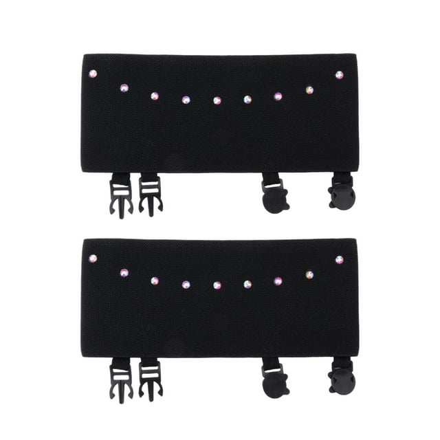 Fundas para botas de skate Fundas para patines de hielo Fundas para patinaje Fundas protectoras resistentes Fáciles de usar Negro Talla M