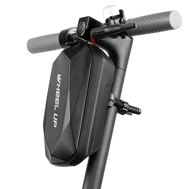 Alforja de bicicleta WHEEL UP Bolsa para patinete, resistente al agua, carcasa dura, bolsa de almacenamiento EVA para patinete eléctrico, patinete eléctrico WHEEL UP Alforja de bicicleta