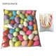 thumbnail image 1 of Inteprter 50 Uds huevos falsos de Pascua decoración de de fiesta de plástico huevo jardín de infantes accesorios de pintura DIY blanco con cuerda Kits de decoración para fiestas Vistoso con Cuerda Inteprter HA003690-02, 1 of 6