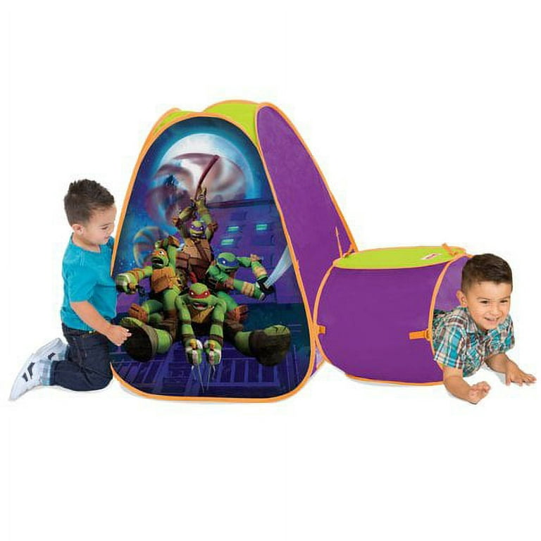 Nickelodeon Teenage Mutant Ninja Turtles Discovery Hut Tent and Tunnel
