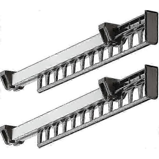 Coat Rack Wardrobe Pull Out Sliding Wardrobe For Clothes Hanger Coat Rack Support For 12 Hangers Length 315 Mm Set Of 2