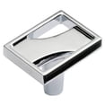 thumbnail image 1 of Hickory Hardware P3582-CH 1,12 Po Bouton d'Armoire Chrome Rivière, 1 of 1