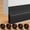 Black, variant on Door Draft Stopper, Adjustable Weather Stripping Seal for Cold Insulation, Bottom/Under Sweep for Exterior & Interior Doors, Seal Blocker Noise, Black, 39 inches