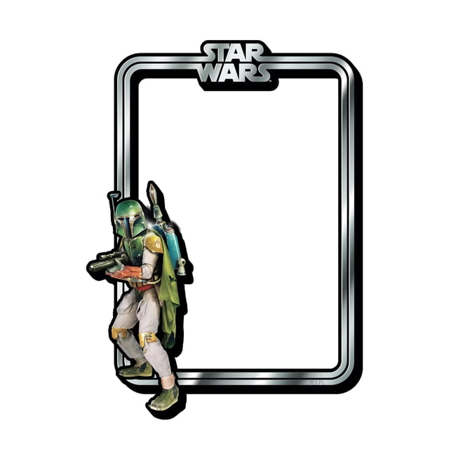 Marco magnético para fotos AQUARIUS Star Wars Boba Fett del 4 de mayo