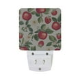 thumbnail image 5 of Yayeee LED Night Light for The Home Plug in With Light Sensors 2 Pack, Apple Leaves Pattern, 5 of 6