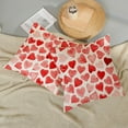 thumbnail image 5 of Valentines Day Pillow Covers 18x18 Set of 2 Red Love Heart Decorative Valentines Throw Pillows Mother''s Day Anniversary Decor Pillowcase Valentines Decor Outdoor Cushion Case for Sofa Couch, 5 of 6