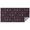 Dark Purple Sun, variant on Green Skull Bat Pattern Rectangle Tablecloth 60"x84",Waterproof Polyester Rectangle Table Cloth, Wipeable Spillproof Polyester Tablecloth for Dining, Camping, Indoor and Outdoor
