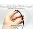 thumbnail image 6 of Captain O-Ring - Replacement Pentek 151254 / 3M 68898-31 / American Plumber WBC-OR Square O-Ring 3 Pack, 6 of 9