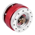 thumbnail image 4 of Kit adaptador de buje de liberación rápida para volante universal para coche de carreras rojo, 4 of 11