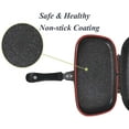 thumbnail image 2 of yeacher Dessini Double-sided Frying Pan, 32cm/12.6in BBQ Grill Pan, Double Side Pressure Cooking Grill Pan, Portable Grill Pot for Home Cooking, Anti‑Burn Handle, Grill Cookware Kitchen Supplies, 2 of 7
