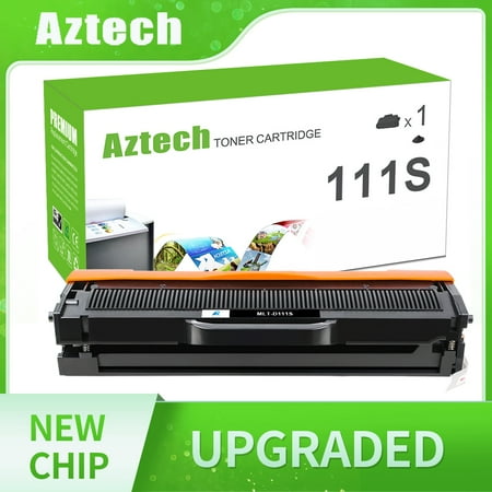 A AZTECH 1-Pack Compatible Toner Cartridge for Samsung MLT-D111S 111S Xpress SL-M2020W SL-M2070W SL-M2024 SL-M2070FW SL-M2022W SL-M2026W Printer (Black)