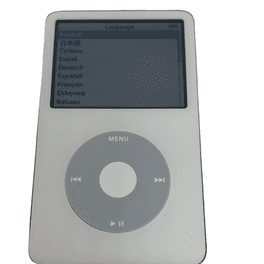 Apple 7th Gen iPod 160GB Silver Classic MP3 Music/Video