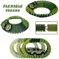 thumbnail image 2 of Set de juego Race Track, coche de juguete y pista flexible con 2 dinosaurios 3+, 2 of 5