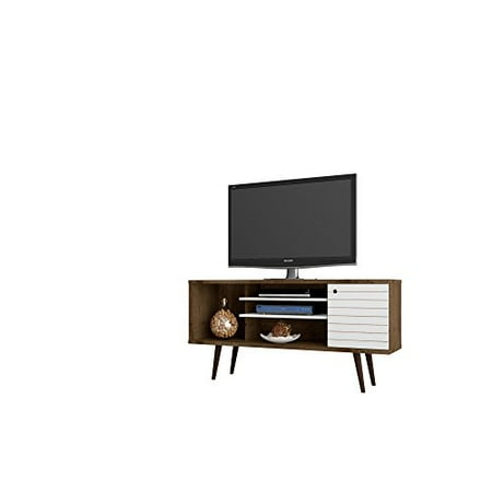 Modhaus Living Modern Transitional Solid 5 Shelf Single Door Tv Modhaus Living Modern Transitional Solid 5 Shelf Single Door Tv Stand With Flared Legs Includes