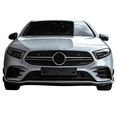 thumbnail image 3 of Compatible with 20-22 Benz W177 A35 AMG Style Front Bumper Lip with Grille Gloss Moulding, 3 of 3