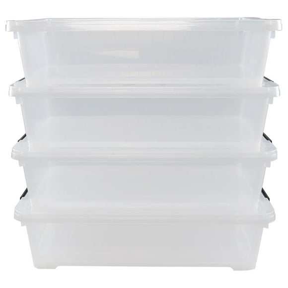 Shallow Underbed Storage Containers